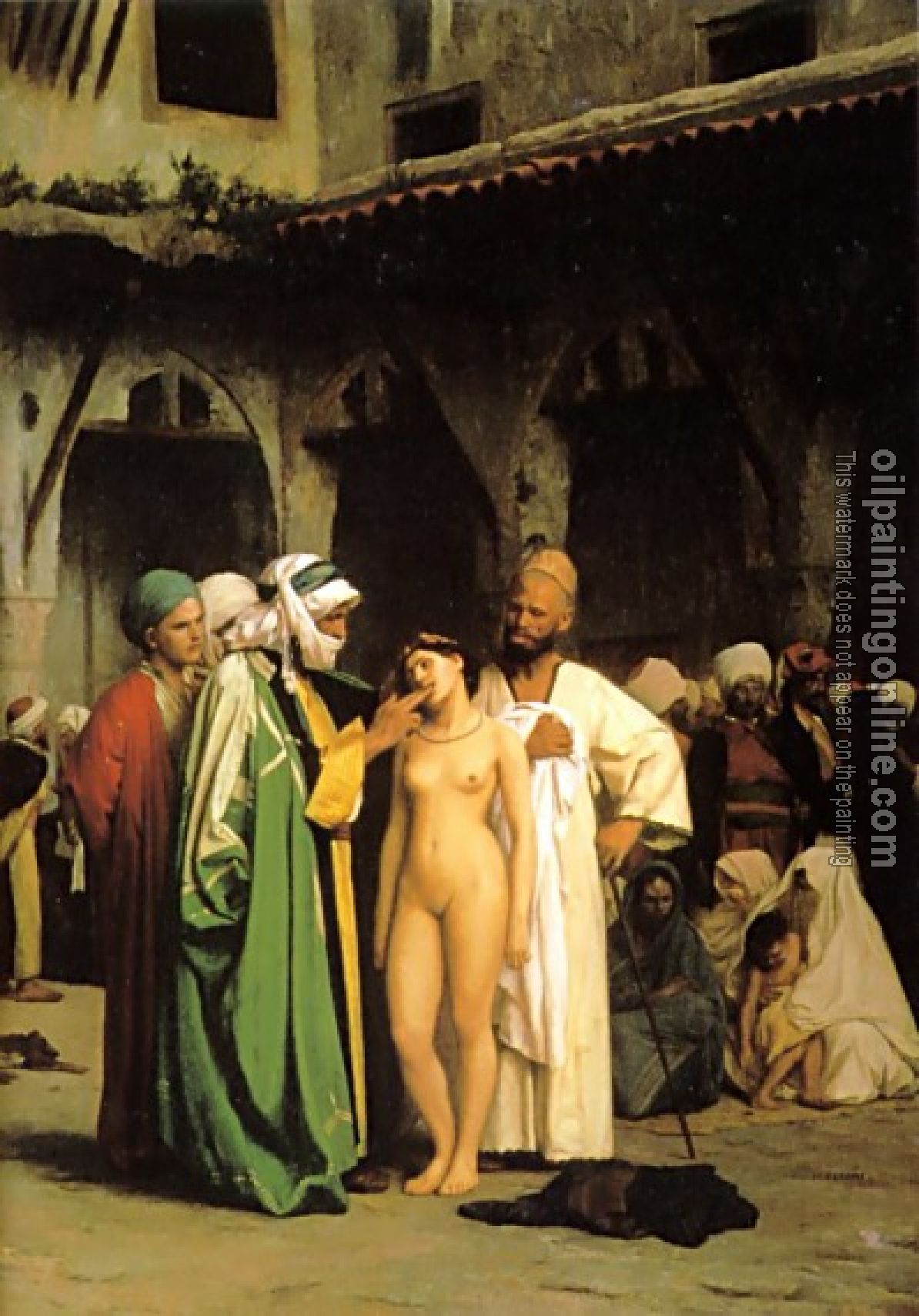 Gerome, Jean-Leon - The Slave Market